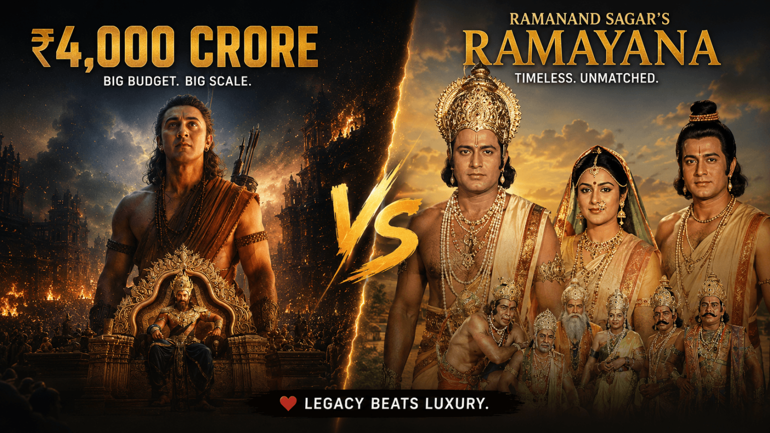₹4,000 Crore vs Ramanand Sagar's Ramayana
